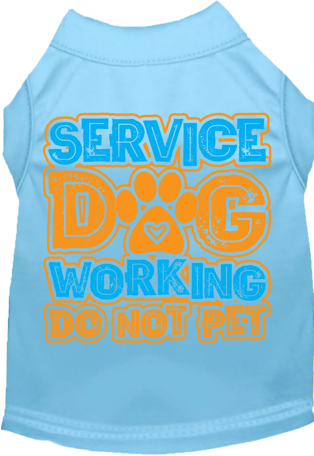Dog Shirt for Pets "Service Dog"