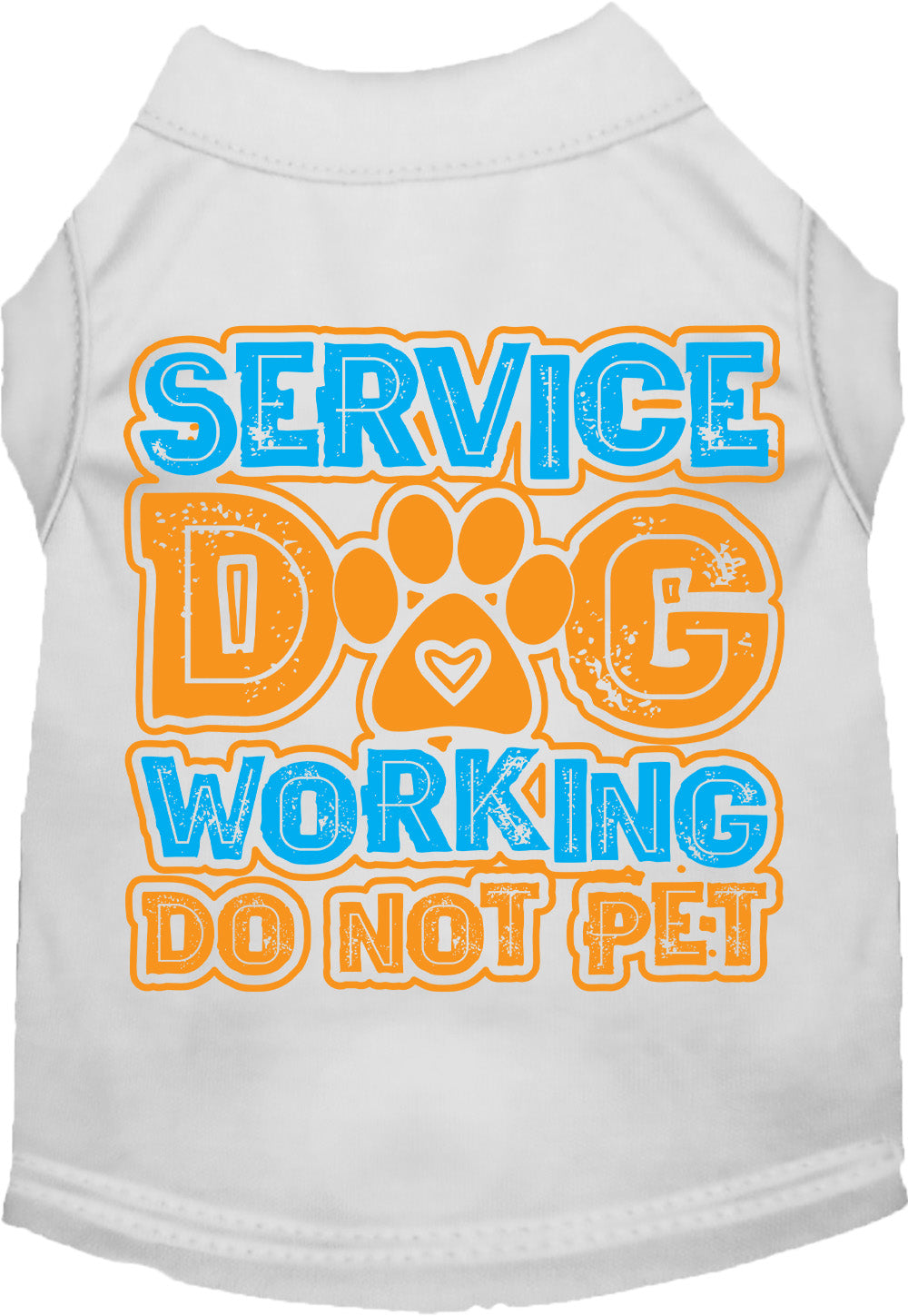Dog Shirt for Pets "Service Dog"