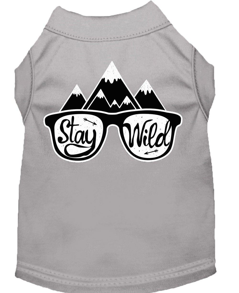 Pet Shirt  "Stay Wild"