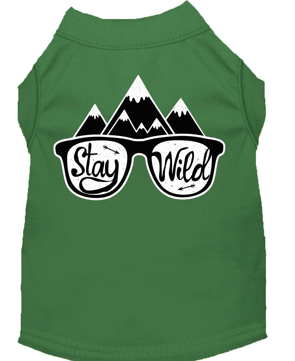 Pet Shirt  "Stay Wild"