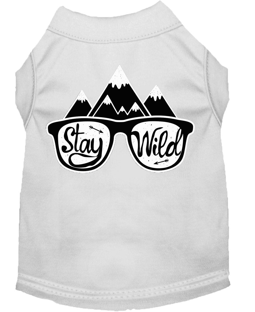 Pet Shirt  "Stay Wild"