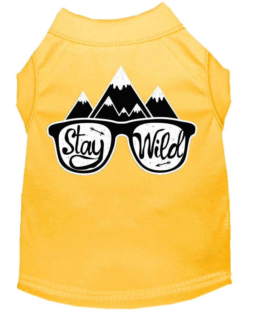 Pet Shirt  "Stay Wild"