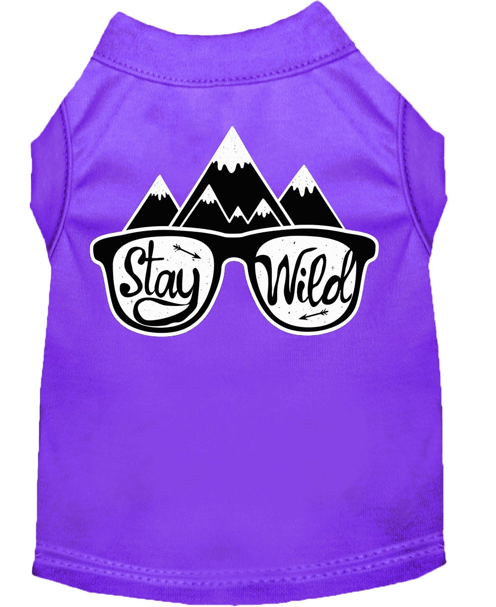 Pet Shirt  "Stay Wild"