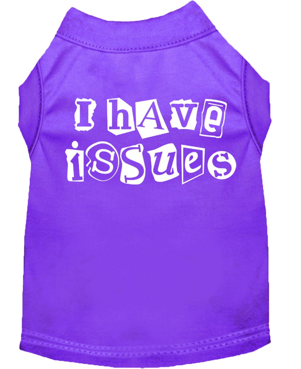 Pet Shirt "I Have Issues"