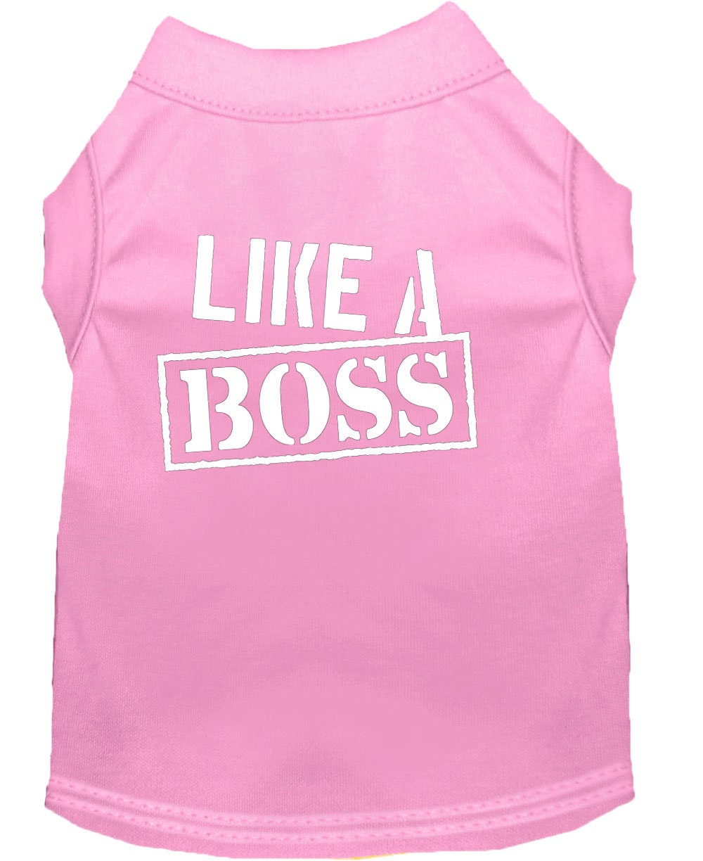 Pet Shirt "Like A Boss"