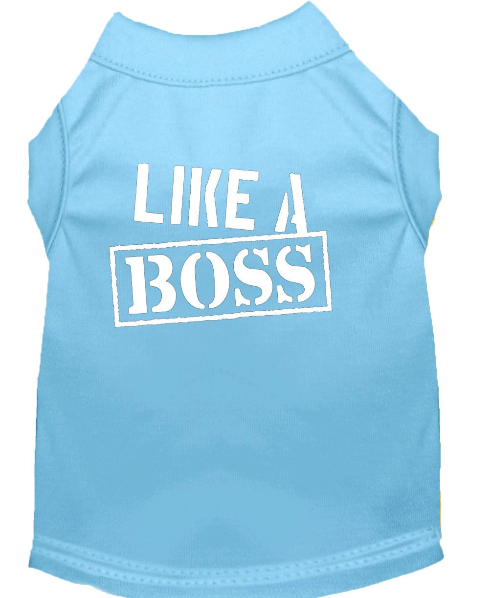Pet Shirt "Like A Boss"