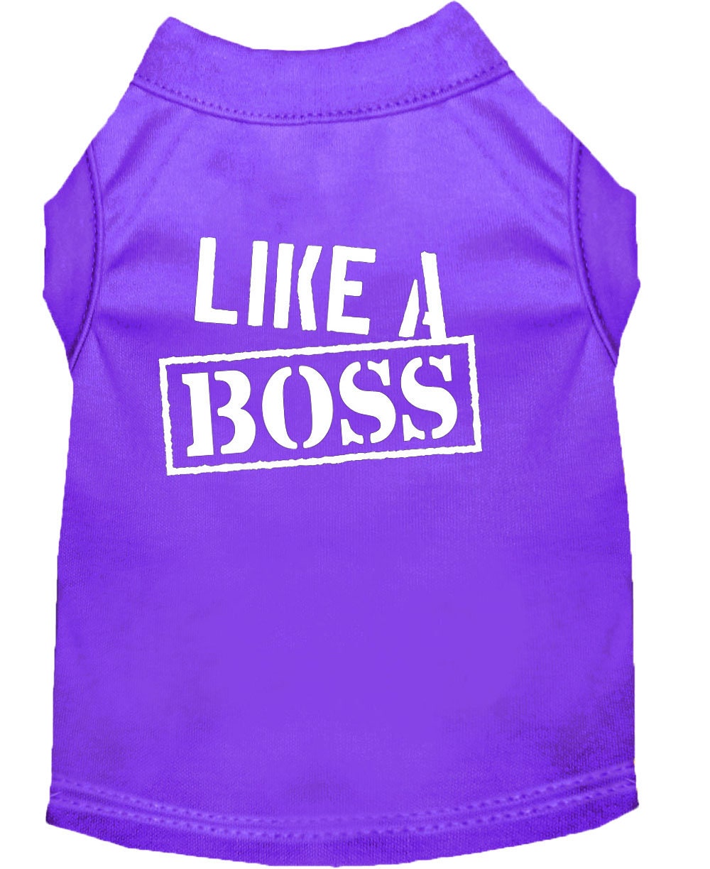 Pet Shirt "Like A Boss"