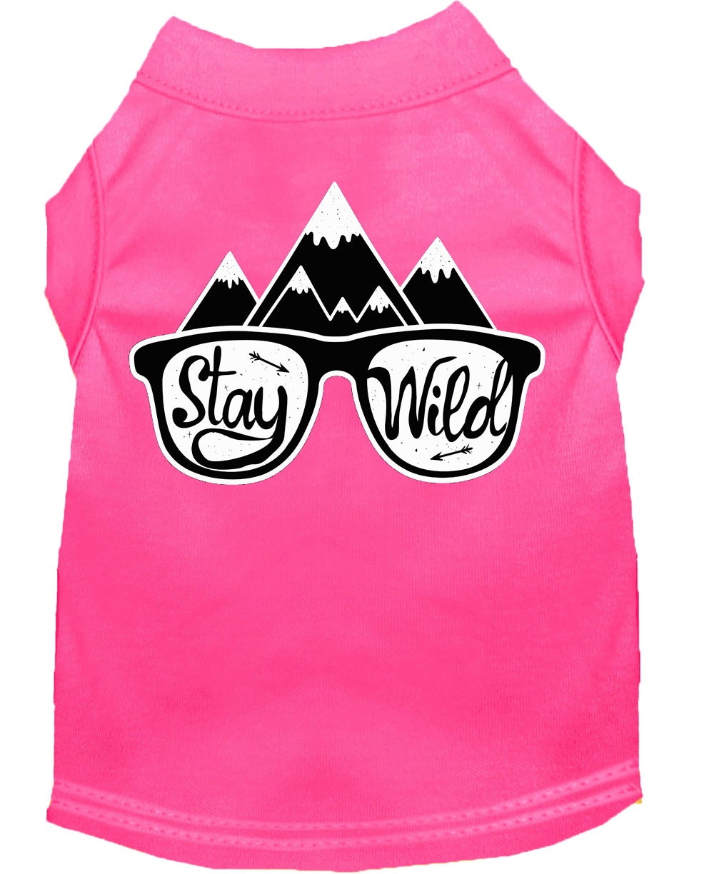 Pet Shirt  "Stay Wild"