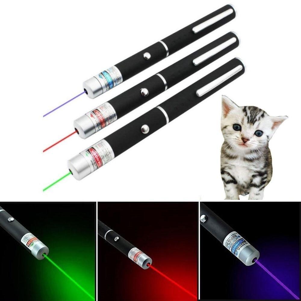 LED Laser Pet Cat Toy Red Dot Light